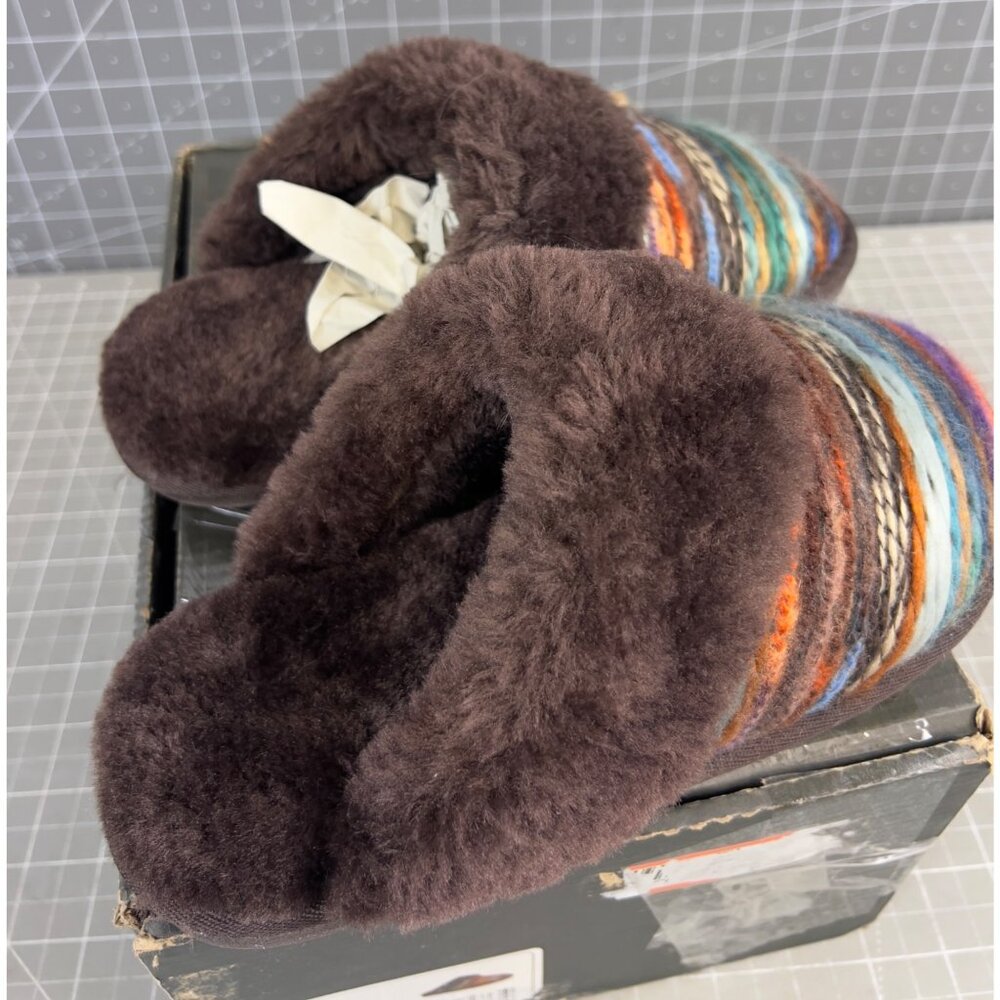 LaMO Women’s Juarenz ScuffSlipper EW 1470 Chocolate New Sz Medium (6.5-7) - Picture 4 of 7